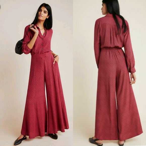 Anthropologie Loveland Wide-Leg Chic Femin… - Picture 3 of 7